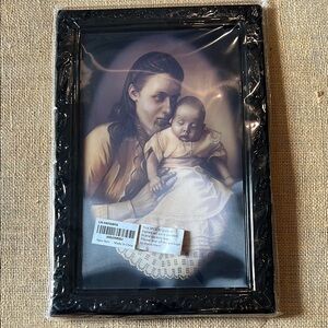 NWT Black Framed Art Print spooky scary Halloween